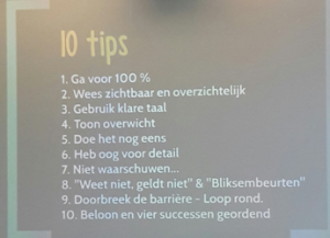 10 tips - Annebel