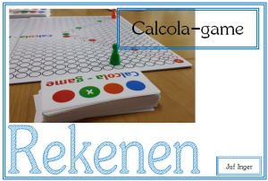 Calcola-game - juf Inger