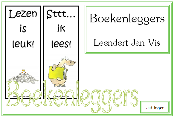 Boekenleggers Leendert Jan Vis Juf Inger