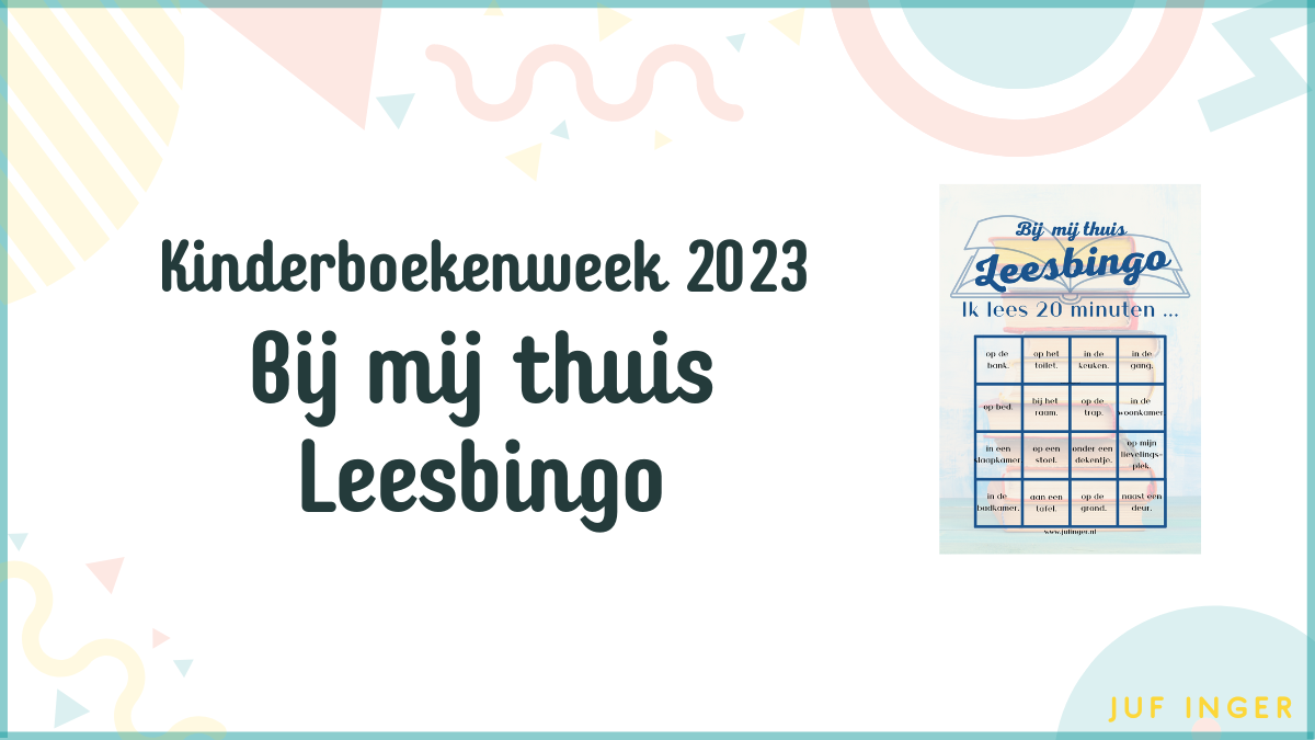 Bij mij thuis Leesbingo