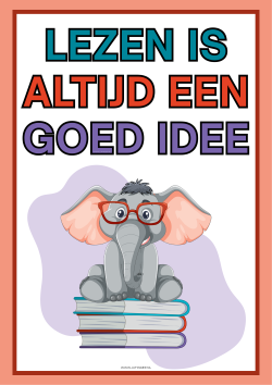Boekenposters - dieren 1