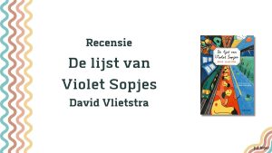 de lijst van violet sopjes