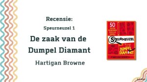 De zaak van de Dumpel Diamant