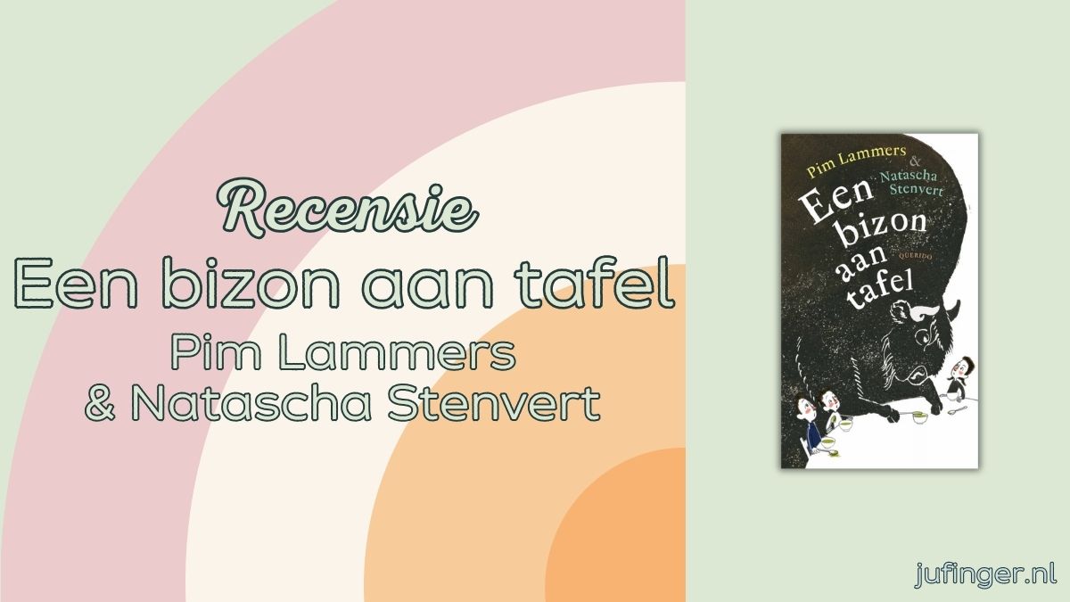 Een bizon aan tafel