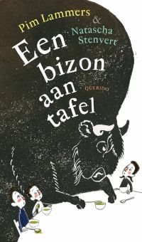 Een bizon aan tafel