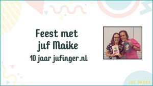 Feest met juf Maike