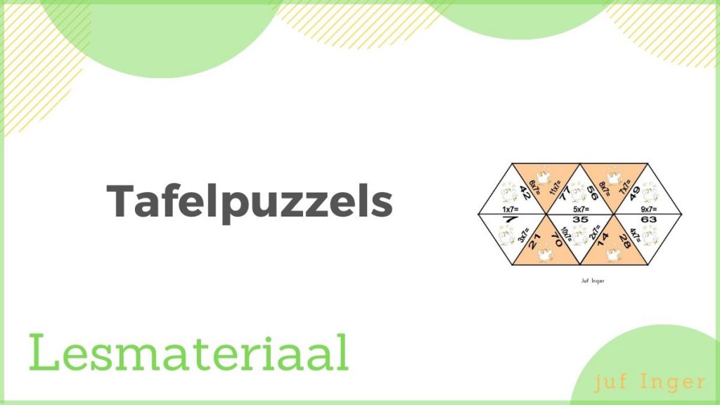 tafelpuzzels