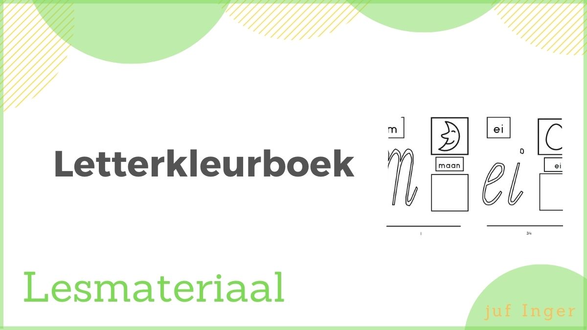 letterkleurboek