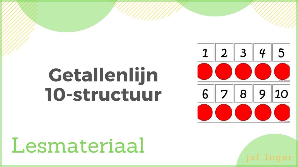 getallenlijn 10-structuur