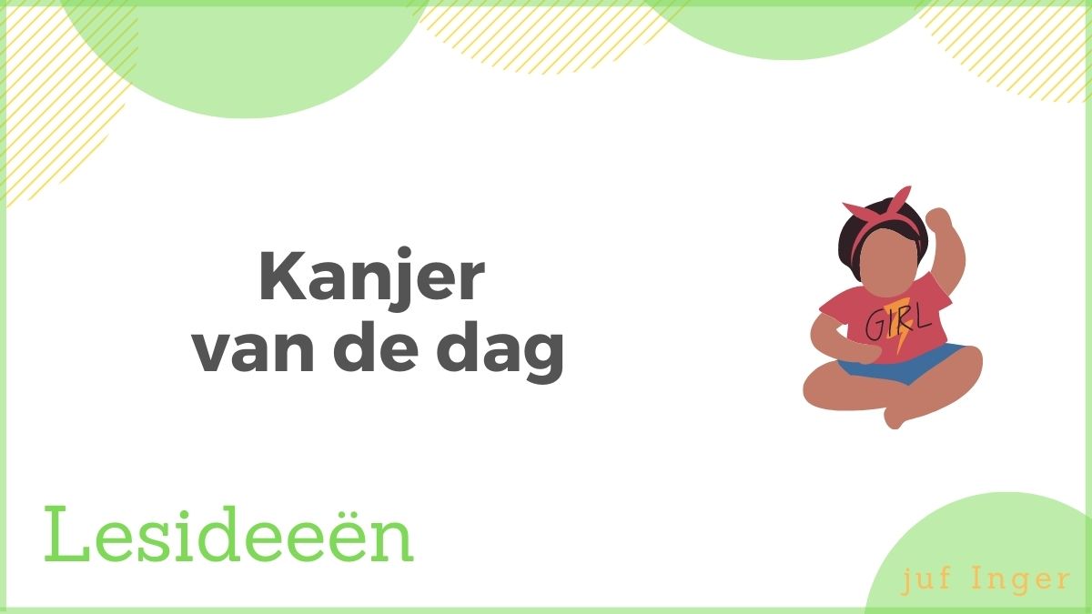 kanjer van de dag