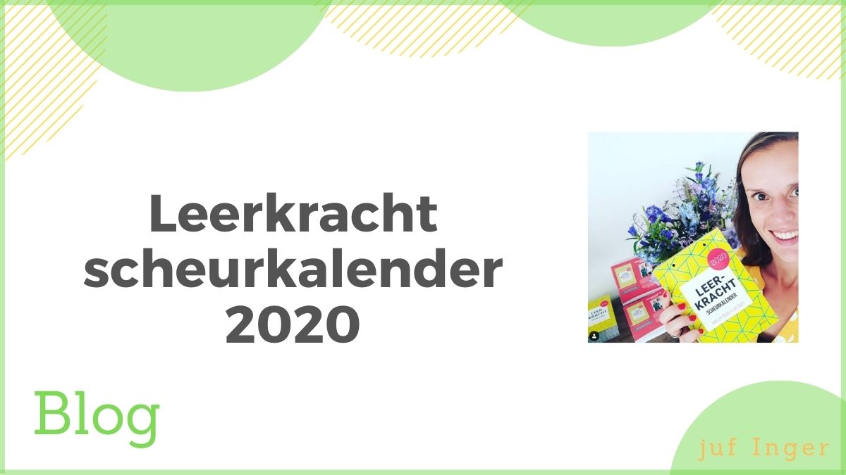 Leerkracht scheurkalender 2020