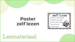 poster zelf lezen