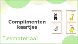 complimentenkaartjes