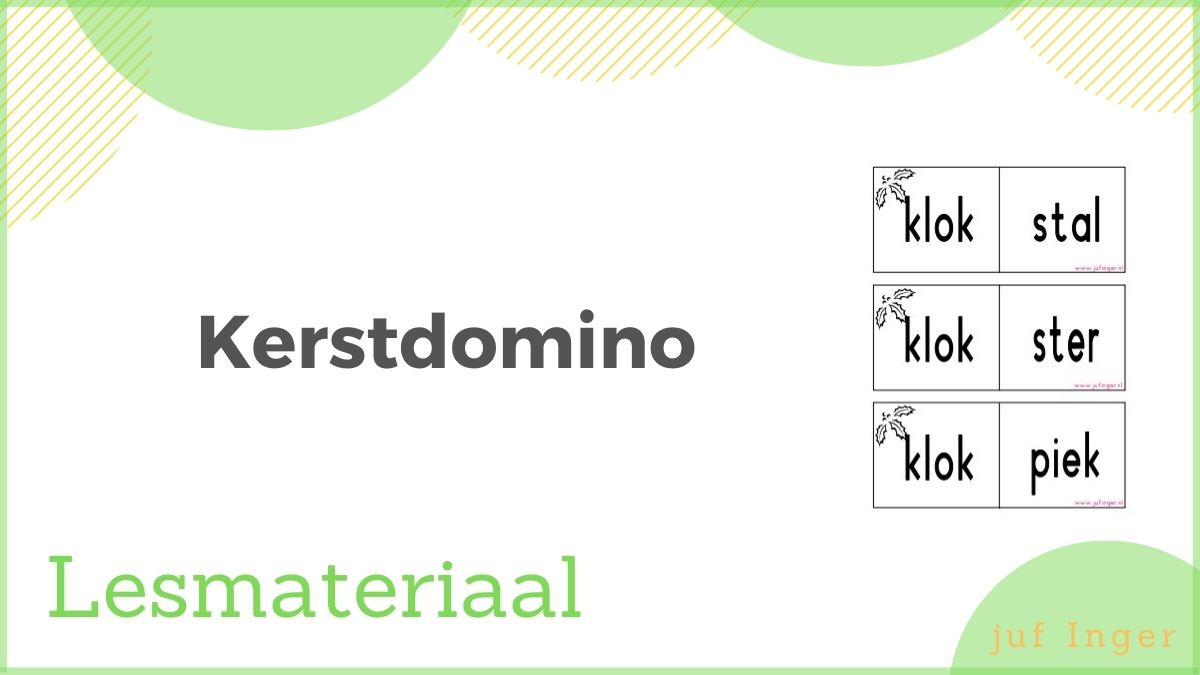 kerstdomino