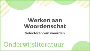 selecteren van woorden