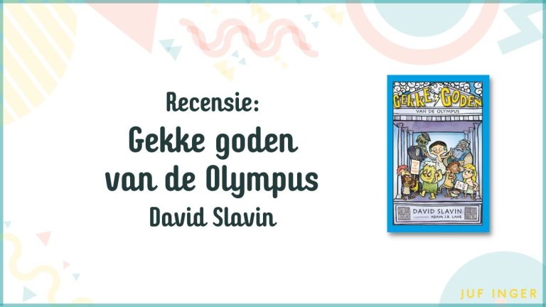Recensie: Gekke goden van de Olympus - Juf Inger