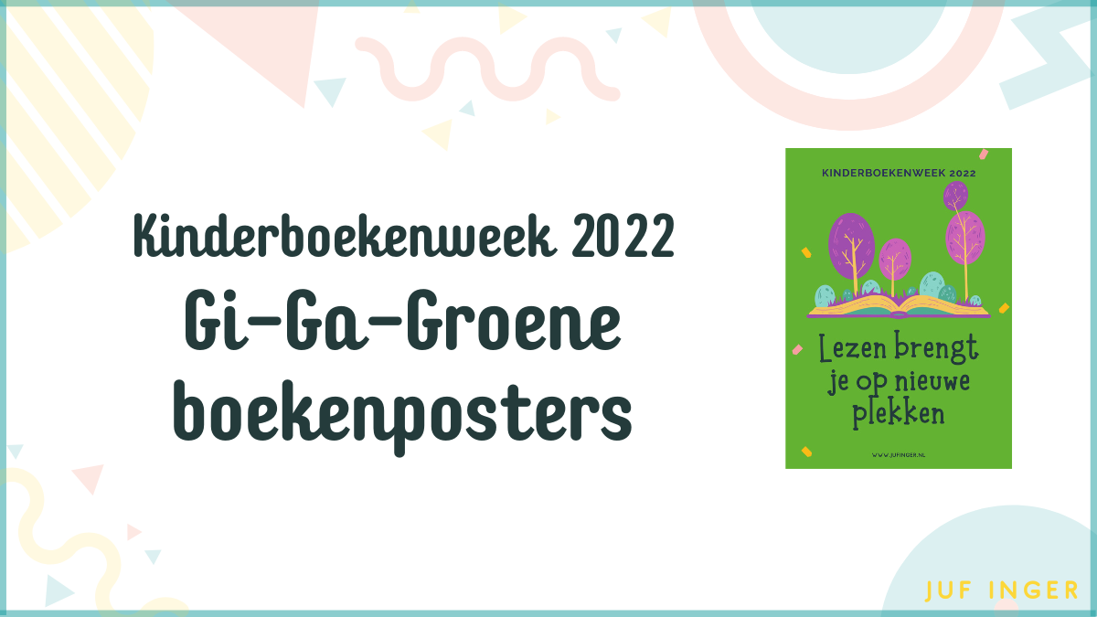 Gi-Ga-Groene boekenposters