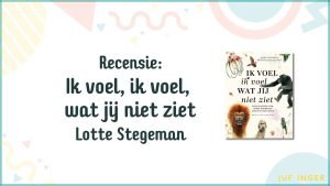 Ik voel, ik voel, wat jij niet ziet