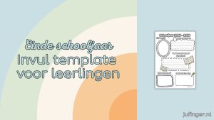Invul template voor leerlingen