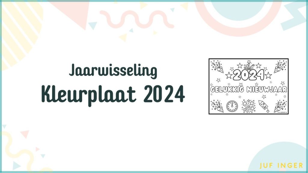 Kleurplaat 2024