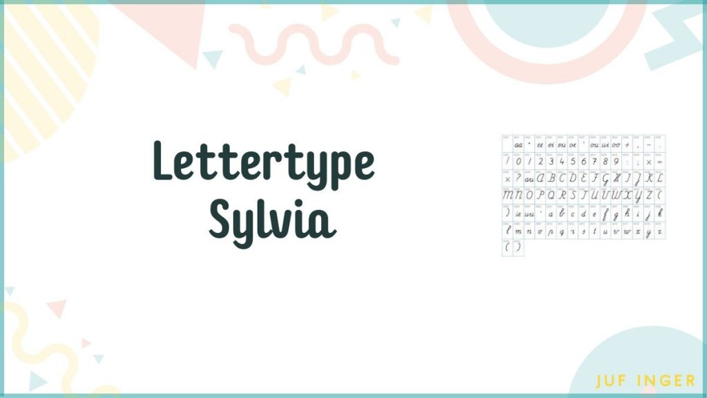 Lettertype Sylvia