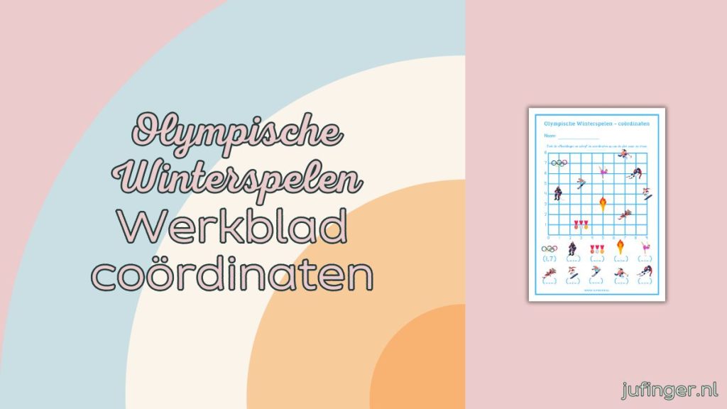 Olympische Winterspelen: Werkblad coördinaten