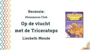 Op de vlucht met de Triceratops
