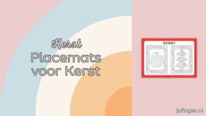 Placemats voor Kerst