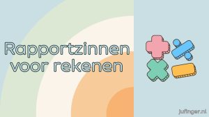 Rapportzinnen voor rekenen