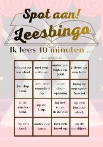Spot aan! Leesbingo 1