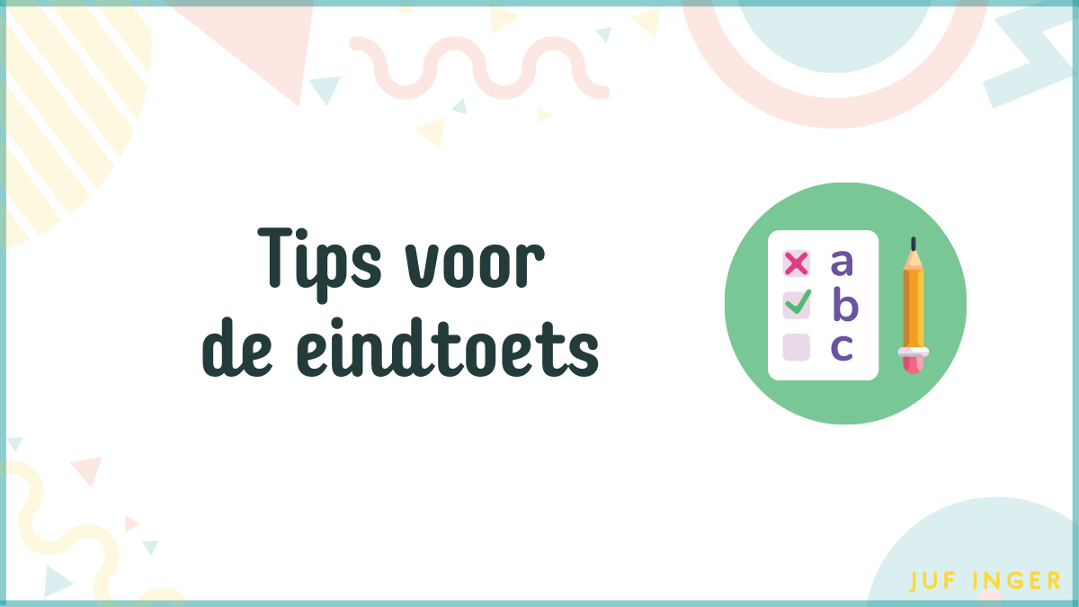 Tips voor de eindtoets