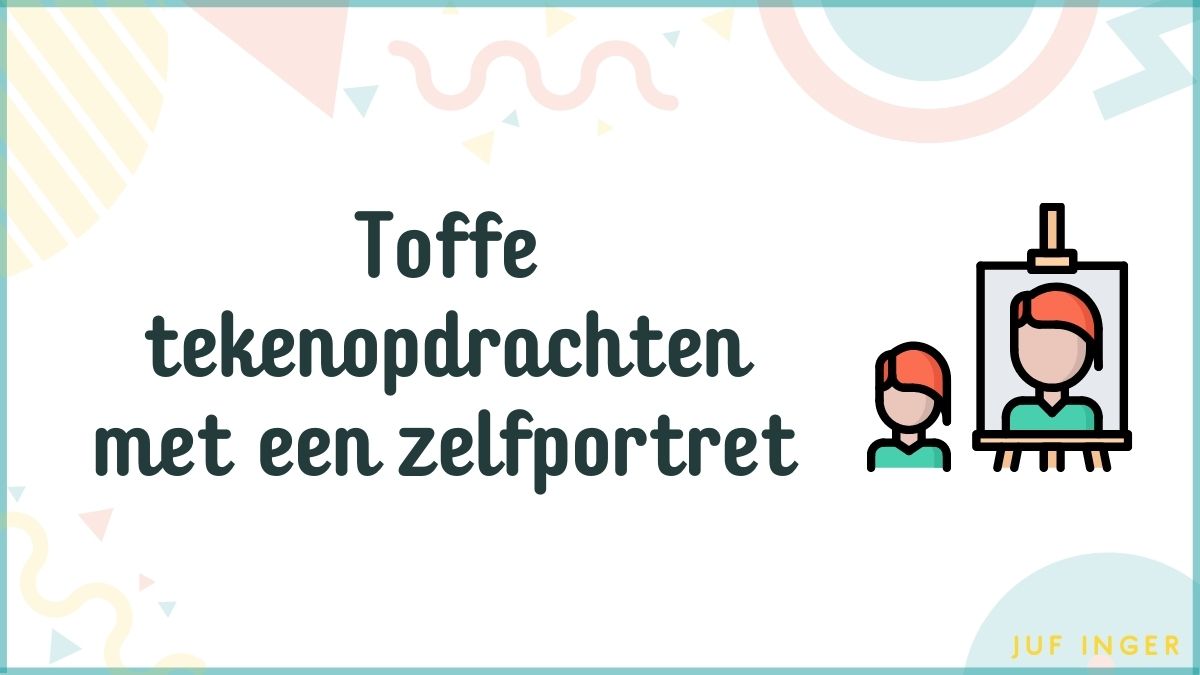 Toffe tekenopdrachten met een zelfportret