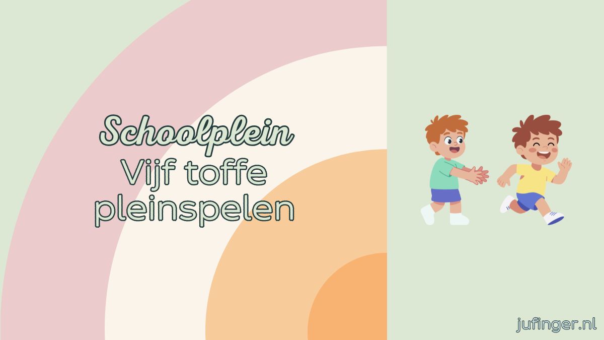 Vijf toffe pleinspelen