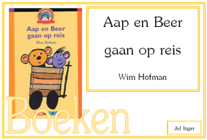 aap en beer gaan op reis