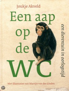 aap op de wc