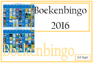 boekenbingo 2016 - juf Inger