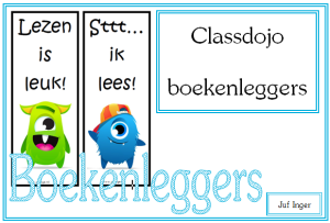 boekenleggers classdojo - juf Inger