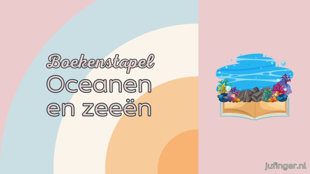 boekenstapel oceanen en zeeën