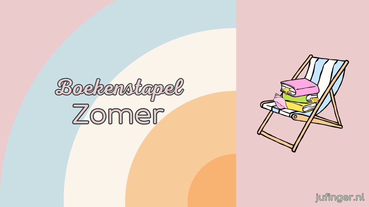 zomerse prentenboekstapel