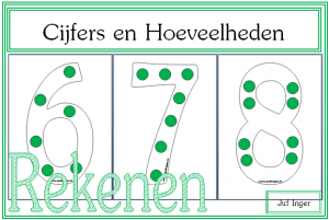 cijfers en hoeveelheden - juf Inger