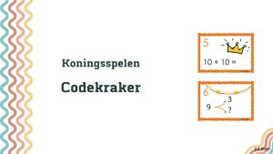 codekraker koningsspelen