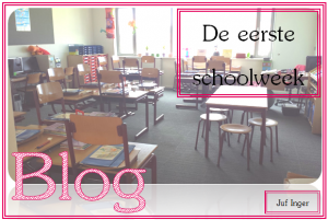 de eerste schoolweek