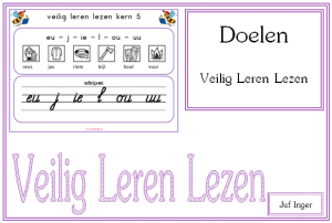 Verbazingwekkend Doelen Veilig Leren Lezen - Juf Inger MI-89