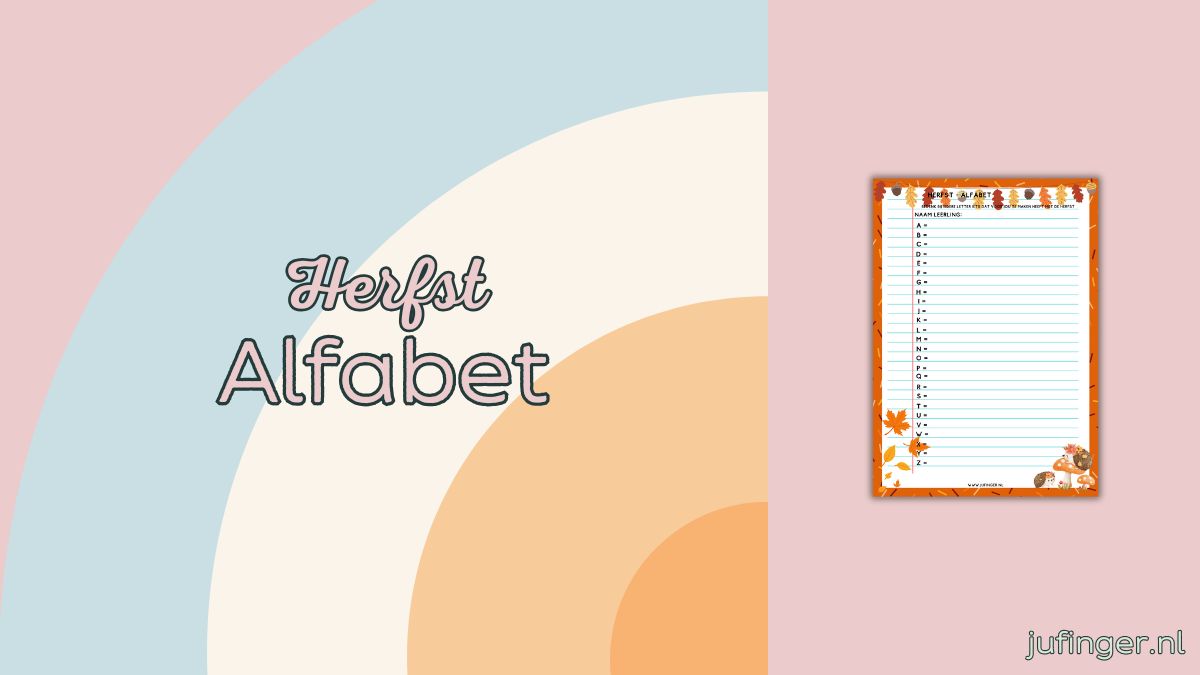 herfst alfabet