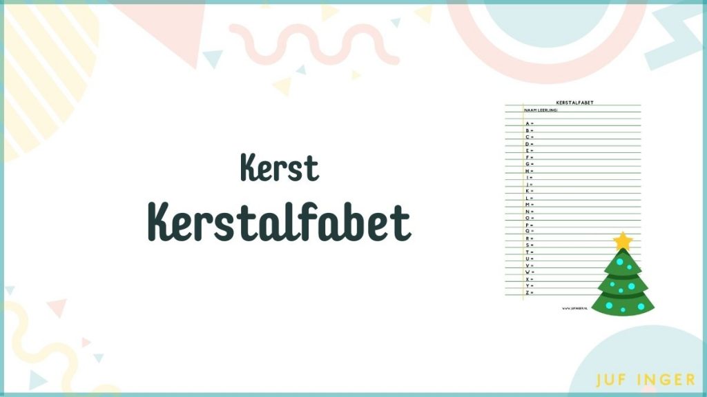 kerstalfabet