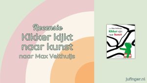 kikker kijkt naar kunst