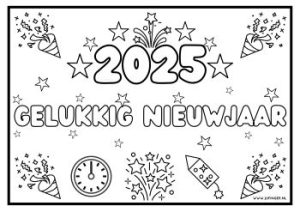 kleurplaten 2025
