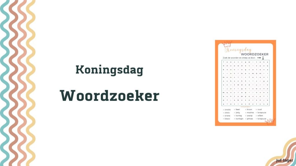 koningsdag woordzoeker (1)