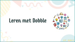 leren met dobble