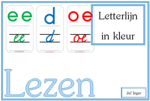 letterlijn in kleur